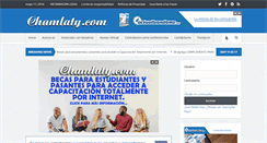 Desktop Screenshot of chamlaty.com