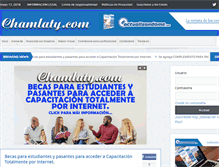 Tablet Screenshot of chamlaty.com